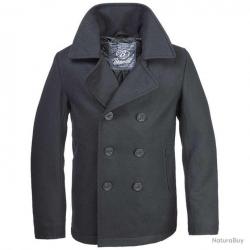 Parka Pea Coat Brandit Noir