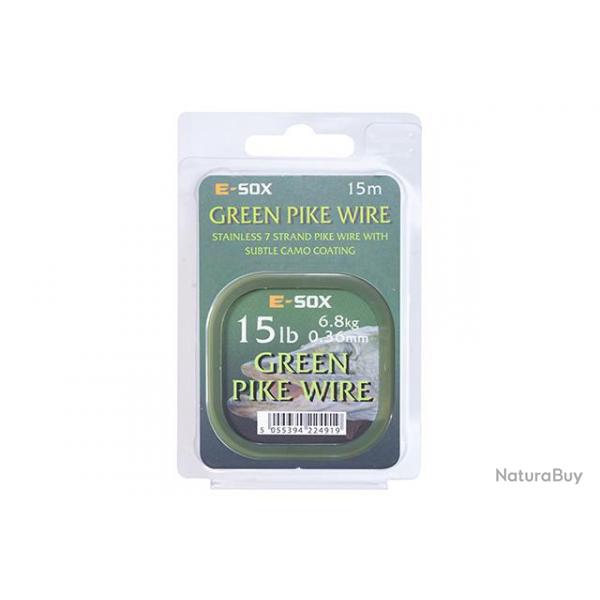 Green Pike Wire E-Sox Drennan 15m 15