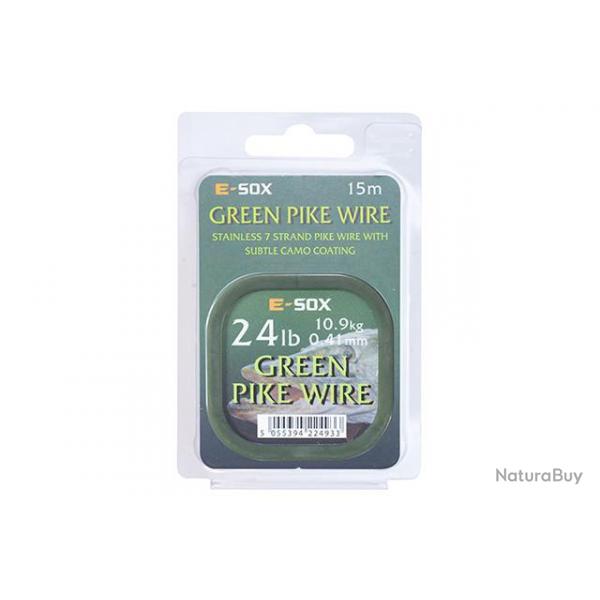 Green Pike Wire E-Sox Drennan 15m 20