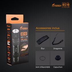 Lampe de poche EC10 - 700 Lumens