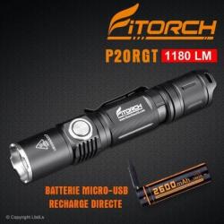 Lampe torche P20RGT - 1180 Lumens