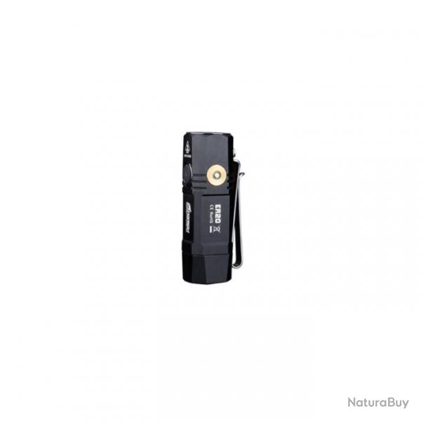 Lampe de poche ER20 noire - 1000 Lumens