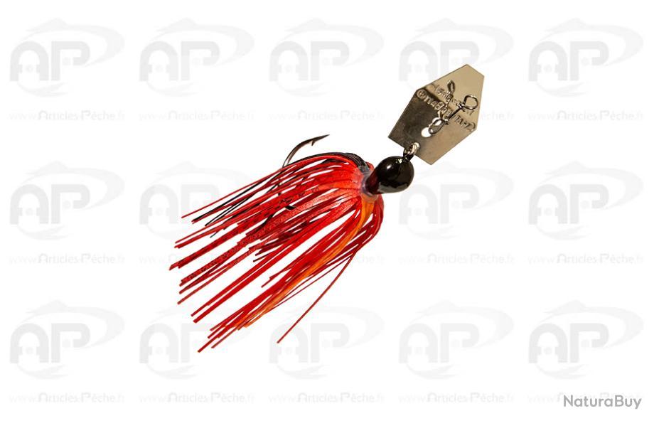 Zman Chatterbait The Original 3/8oz (10,5g) Texas Red - Spinnerbaits -  Buzzbaits - Bladed jig (7642459)