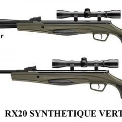 Carabine à plombs STOEGER RX20 4.5 mm (19.9 joules) - Lunette 4x32 Vert kaki S3 Suppressor