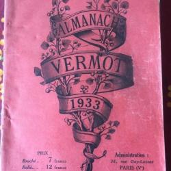 Almanach Vermot. 1933
