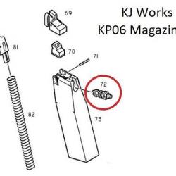 VALVE DE SORTIE CHARGEUR KP06 KJW - SAV1-AI2654