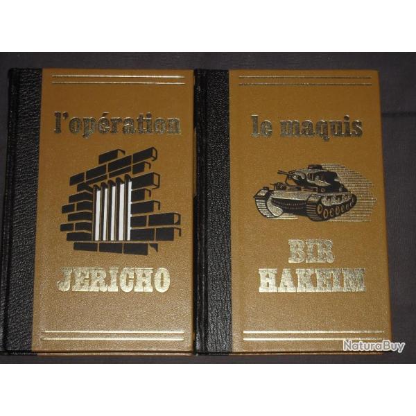 ot 2 livres Le maquis Bir Hakeim - L'opration Jericho