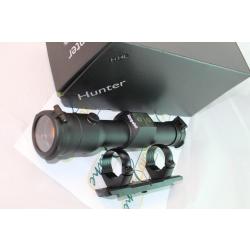 Aimpoint Hunter H34L avec  adaptateur Dentler + embase Dentler Basis pour Merkel RX Helix