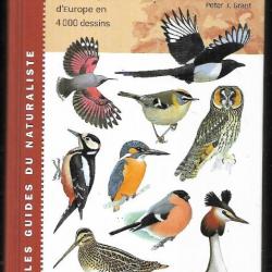 le guide ornitho , les guides du naturaliste 848 espèces de lars svensson peterj.grant et autres