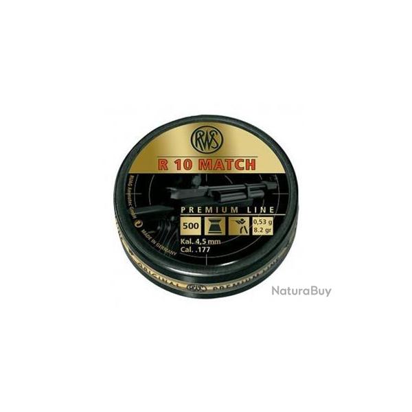 RWS - PREMIUM LINE R10 MATCH CAL. 4,50 MM 0,53G