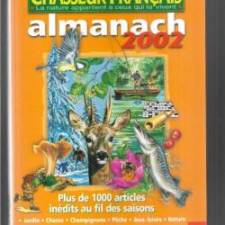 almanach 2002 chasseur français