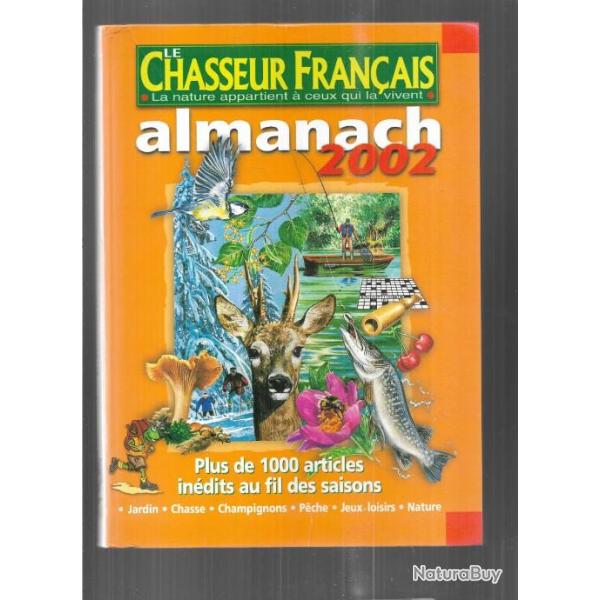 almanach 2002 chasseur franais
