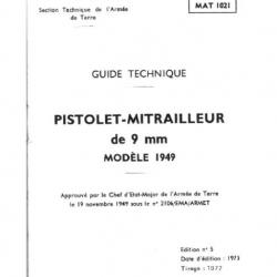 notice MAT 49 édition 1973 (envoi par mail) - VENDU PAR JEPERCUTE (m599)