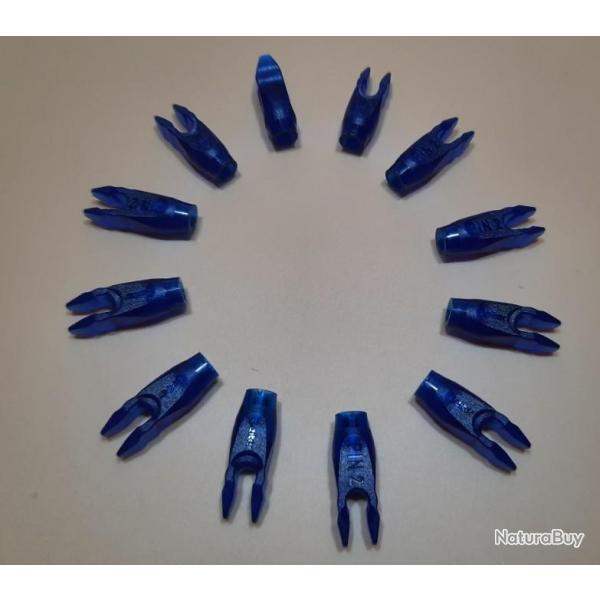 Lot de 12 Encoches Pin #2 Beiter Large Asymtrique Bleu Fonce #48