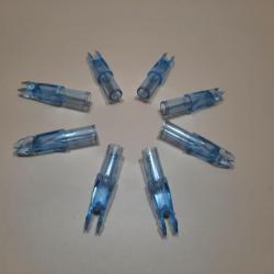 Lot de 8 Encoches Intérieures Asymétriques Super Unibushing Beiter 19-2 Bleu #40