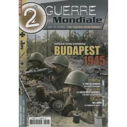Budapest 1945, opération Konrad, magazine 2e Guerre mondiale n° 26