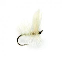 Mouche sèche - Winged Dry Flie White Moth 0533 N.16 Fulling Mill