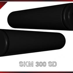 Silencieux pour 308Win / 30.06 springfield SKM 300 SD avec coupelles en acier et filetage M14X1.00