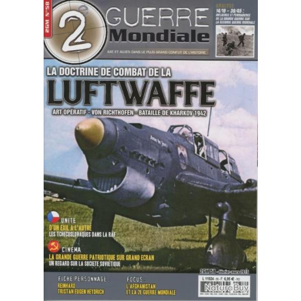La doctrine de combat de la Luftwaffe, magazine 2e Guerre mondiale n 58