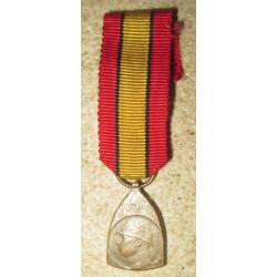 Miniature Medaille Commemo WW1 Belge