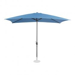 Parasol de jardin meuble abri terrasse rectangulaire 200 x 300 cm bleu 14_0002689