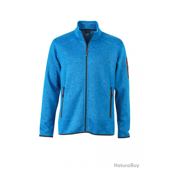 Veste tendance Homme en Polaire tricote JAMES NICHOLSON 280 g/m JN76207B
