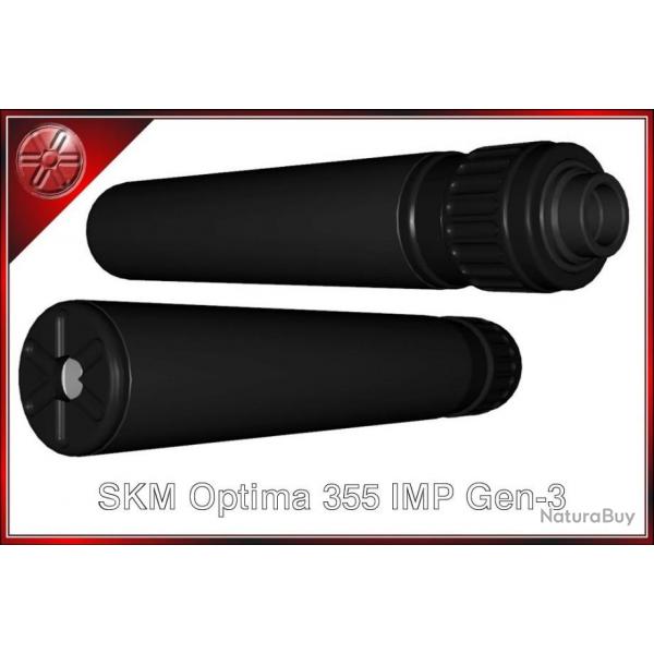 Skm Optima 355 IMP pour Glock, HK, etc: avec filetage 13.5 X 1.00 LH