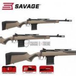 Carabine SAVAGE 110 Scout 16.5"cal 308 Win + Frein de Bouche Borelock