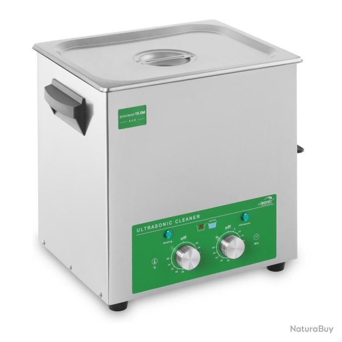 Nettoyeur bac machine ultrason professionnel 10 litres 240 watts