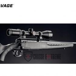 Carabine SAVAGE AXIS XP 22" + Lunette 3-9X40 CAL.222 REM