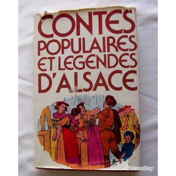 CONTES POPULAIRES ET LGENDES D'ALSACE  MULTI-AUTEURS - EDITEURS FRANCE LOISIRS DE 1979