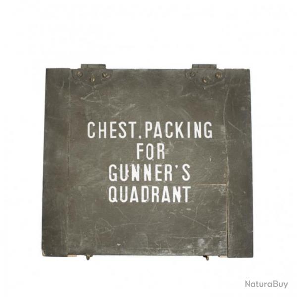 Boite chest packing for gunner's quadrant US WW2