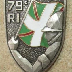 79° Régiment d'Infanterie, émail