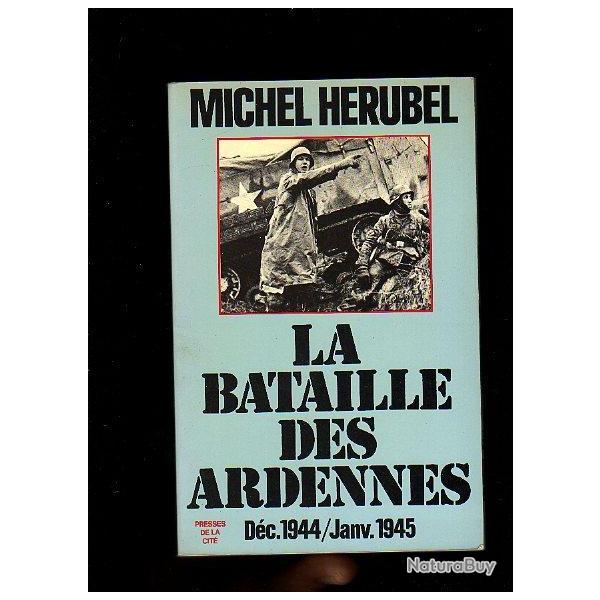 La bataille des ardennes dcembre 1944 de michel hrubel , belgique