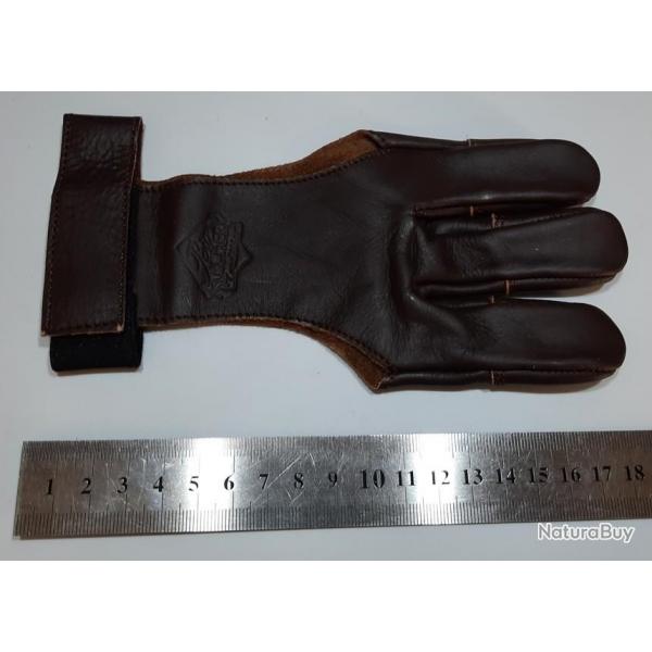 Gant 3 Doigts pour le Tir  l'Arc Big Tradition Full Finger Extra-Small