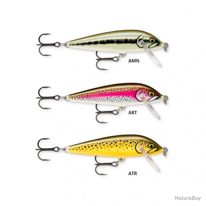 Kit truite poisson nageur rapala - 5cm