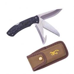Couteau de chasse pliant Browning Primal Kodiak 3 lames Default Title