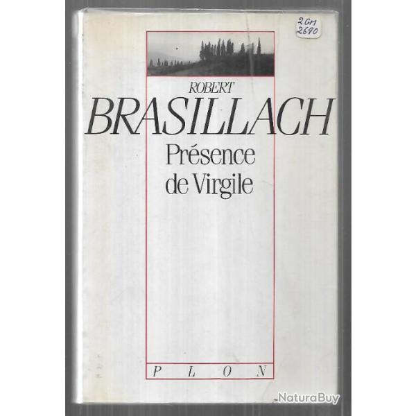 prsence de virgile de robert brasillach