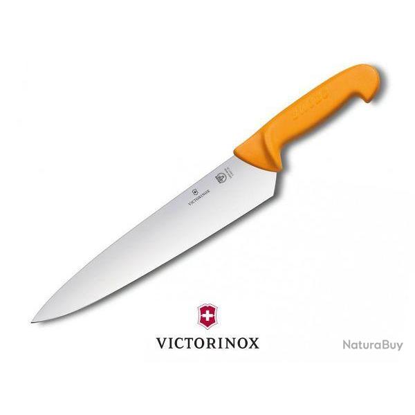 Victorinox Swibo 5.8451.21 Couteau rigide  dcouper 21cm