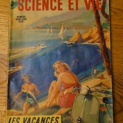 POUR COLLECTION LE N° 200f HORS SERIE REVUE SCIENCE ET VIE ANNEE 1952 TBE 145 pages -THEME VACANCES