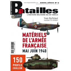 Matériels de l'armée française mai juin 1940, magazine Batailles hors-série n° 9 nouvelle formule