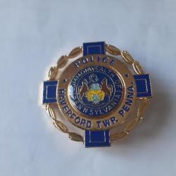 Badge de la police US de la ville d'HAVERFORD,Pennsylvanie