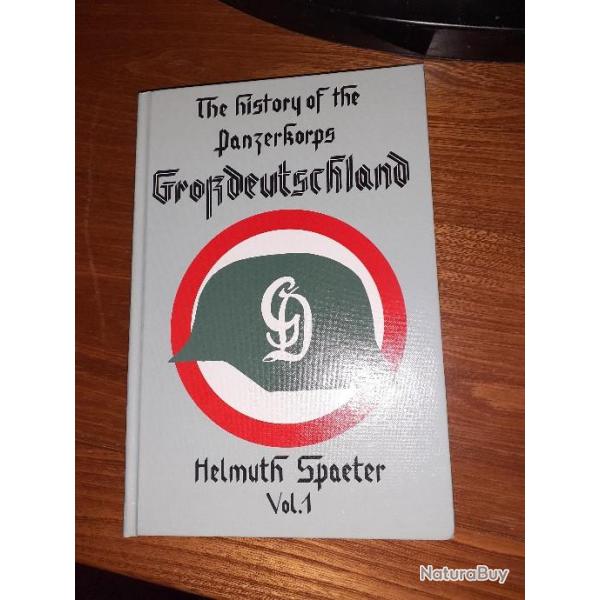 livre The History of the Panzerkorps GROSSDEUTCHLAND