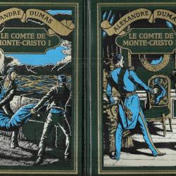 le comte de monte cristo d'alexandre dumas en 2 volumes