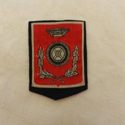 Insigne badge tissu police Belgique  - roue