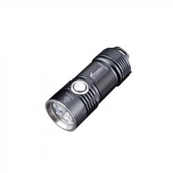 Lampe torche P25 noire - 3000 Lumens