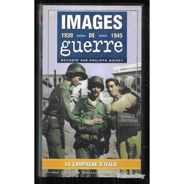 la campagne d'italie  images de guerre 1939-1945 , vhs marshall cavendish VHS vido n 24