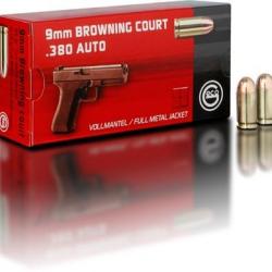 VOLLMANTEL / FMJ - GECO -, 9 mm court, Boite de 50, 96 gr