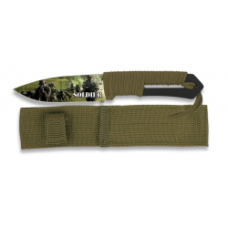 Couteau 3D Soldier Lame 9.80 cm 32289071
