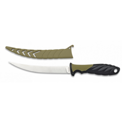 Couteau pêche avec étui ABS Lame 15.80cm  32508071